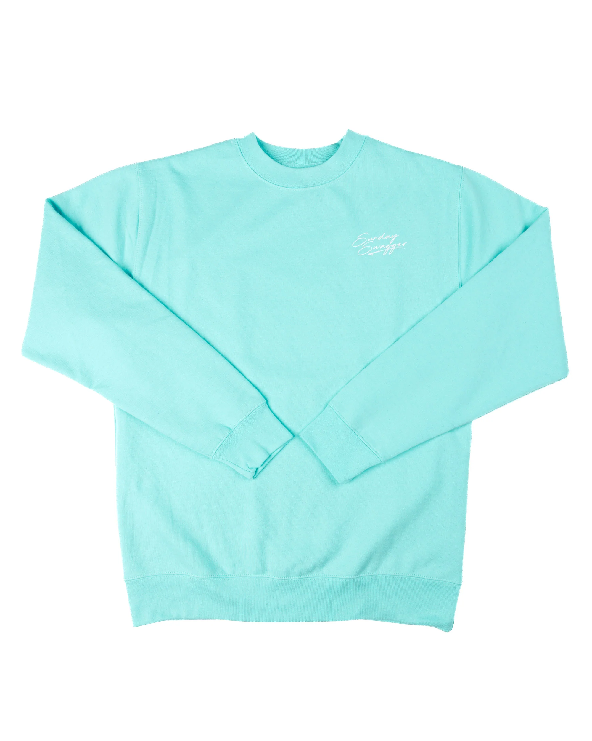 Battered Birdie Crewneck - Mint - Image 4