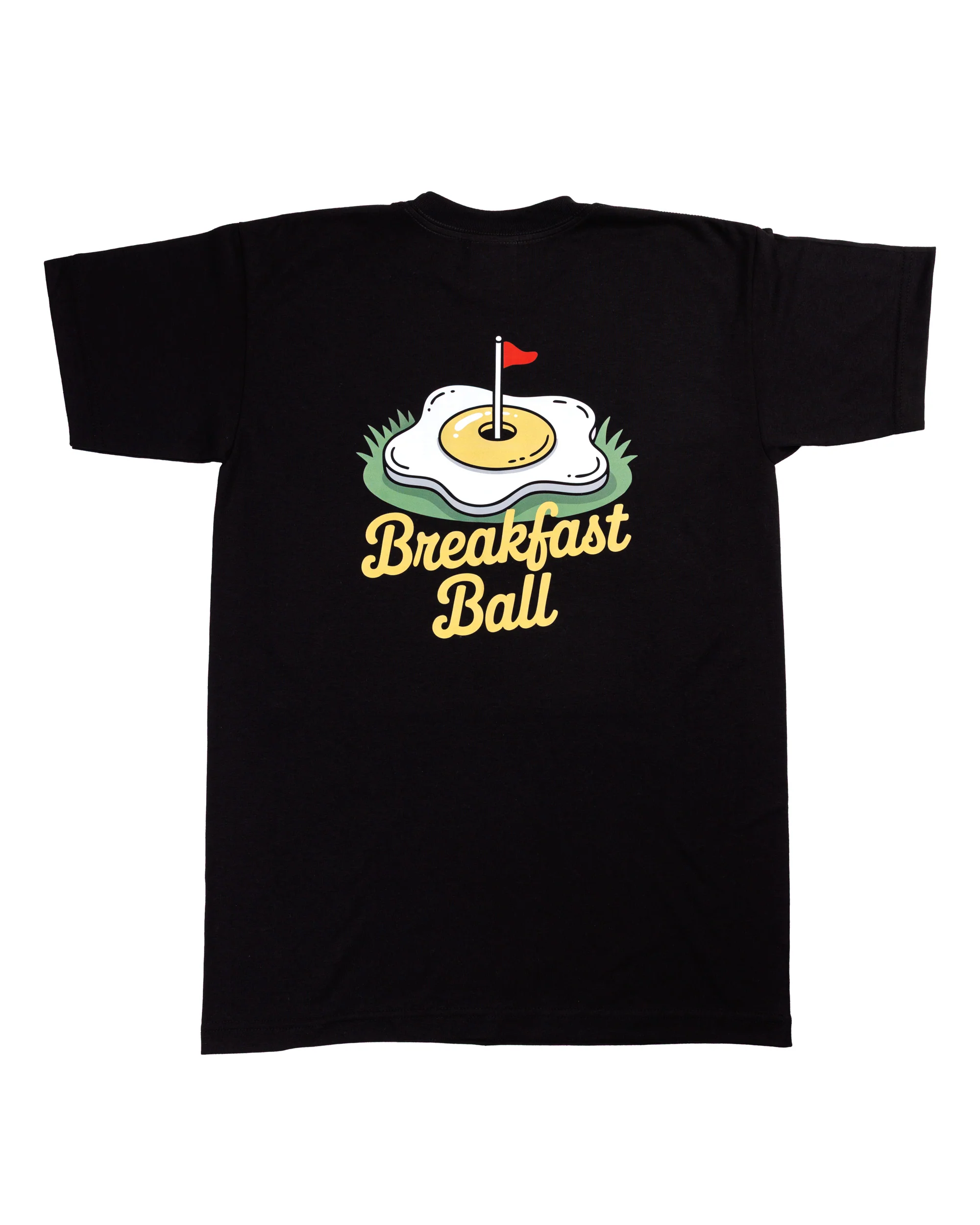 Breakfast Ball T-Shirt - Black - Image 4