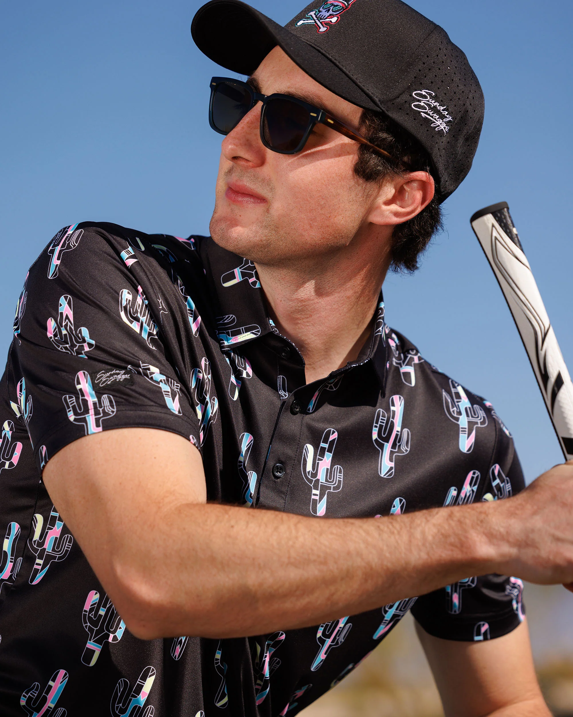 Dead Cool Snapback Hat - Black - Image 3