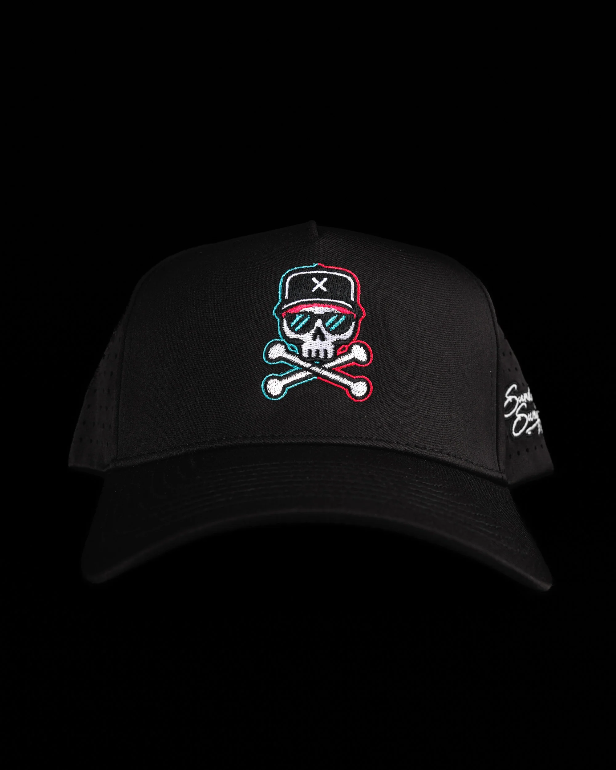 Dead Cool Snapback Hat - Black - Image 4