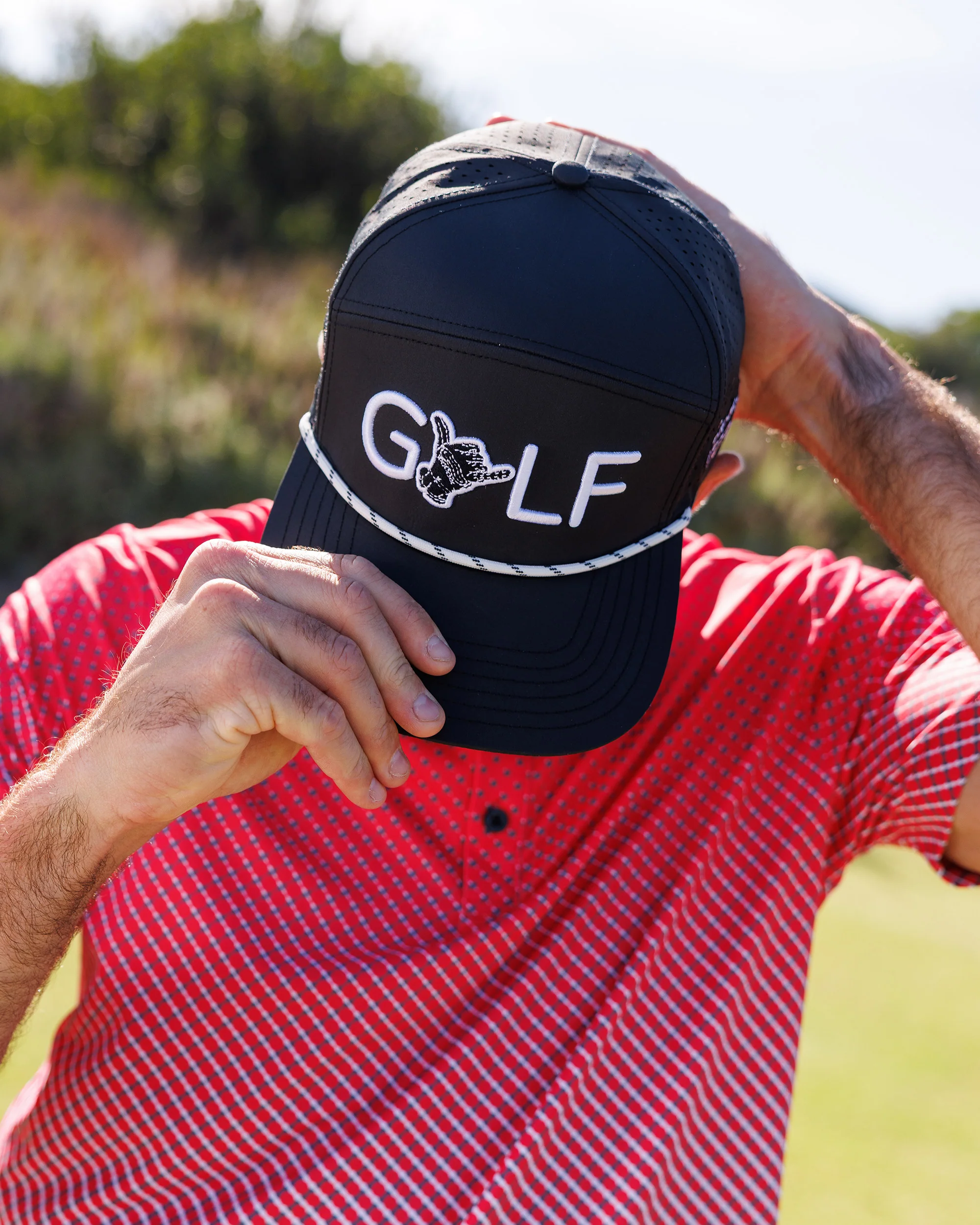 GOLF Snapback Hat - Black - Image 4