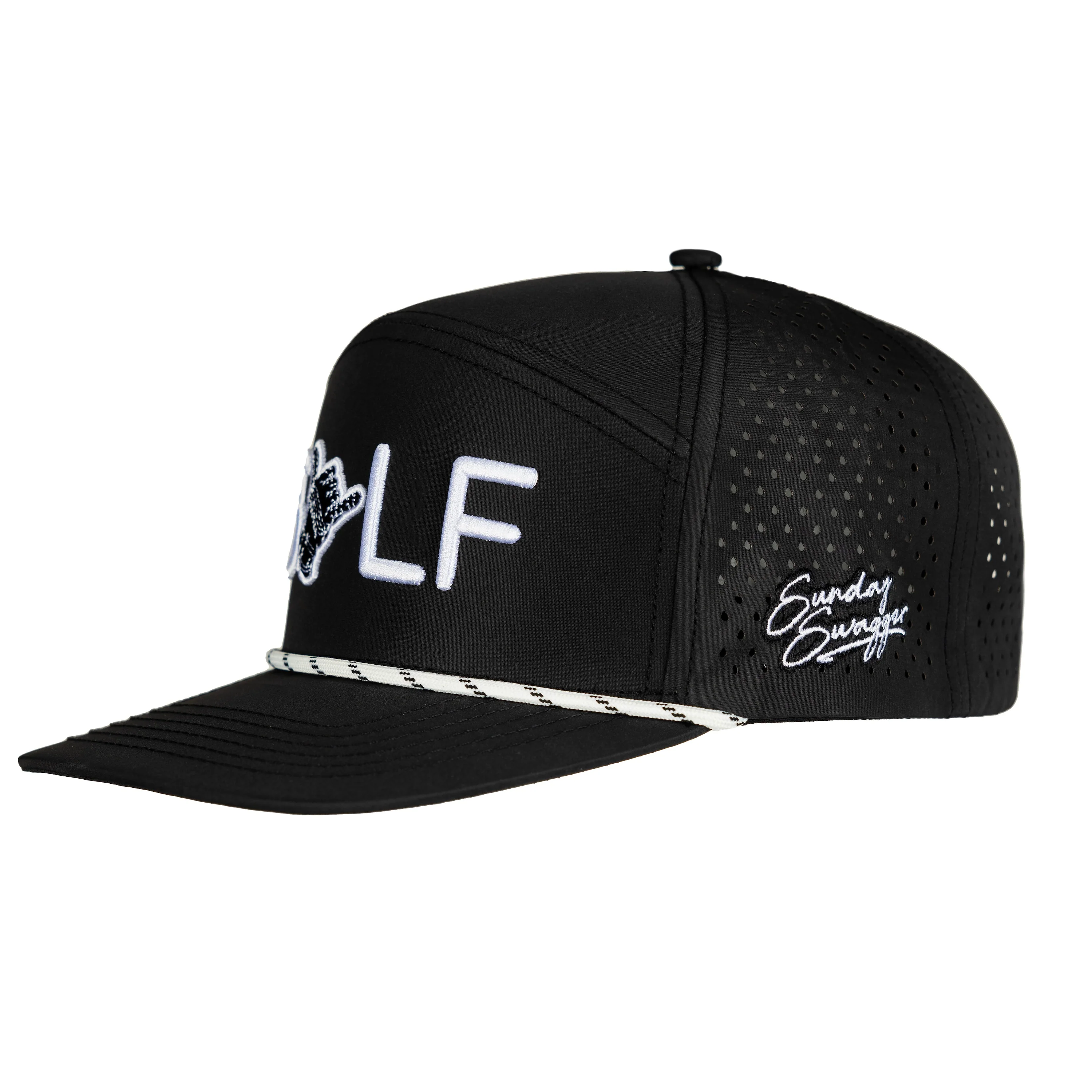 GOLF Snapback Hat - Black - Image 6