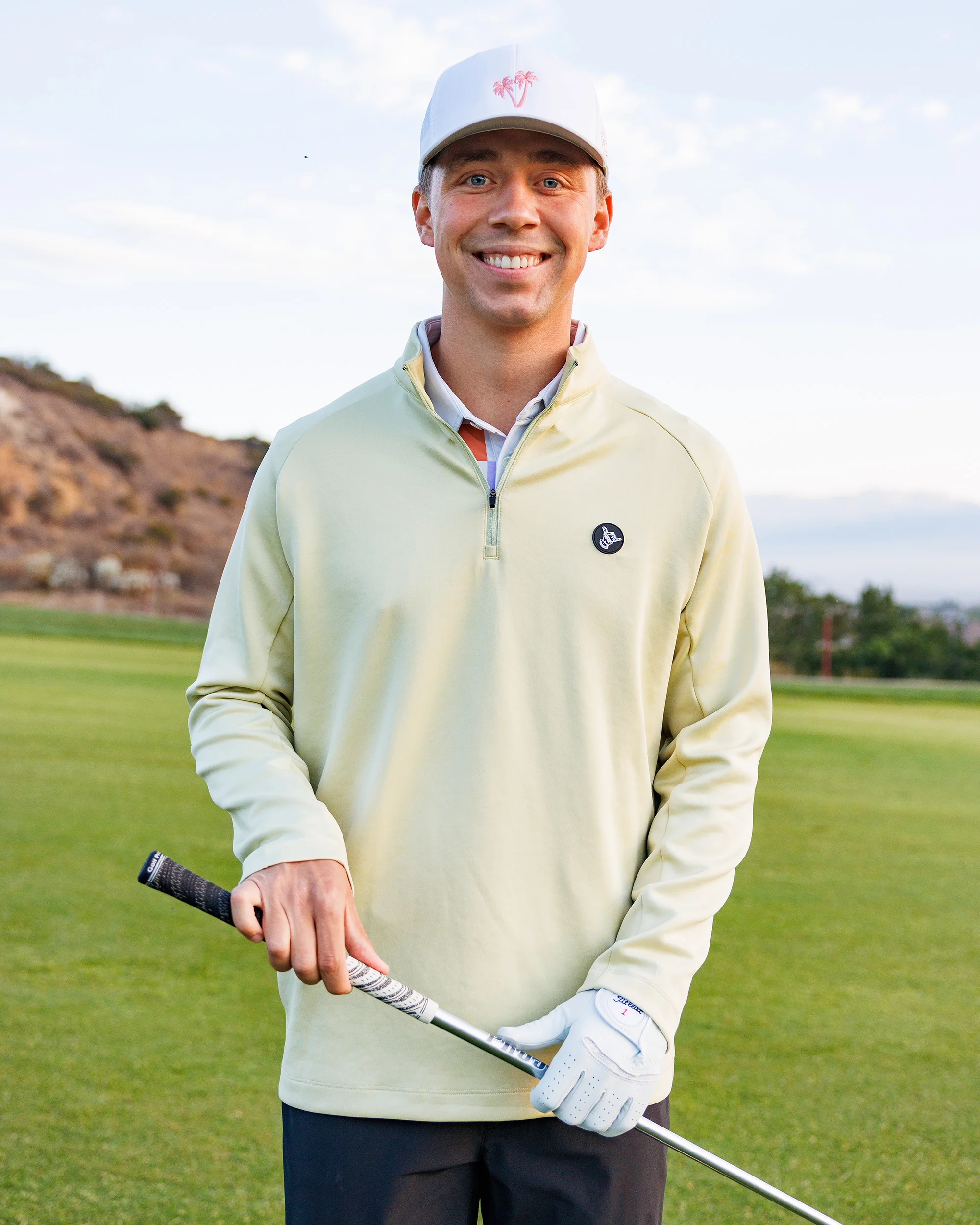 Men's Ultra Q-Zip - Pistachio - Image 4