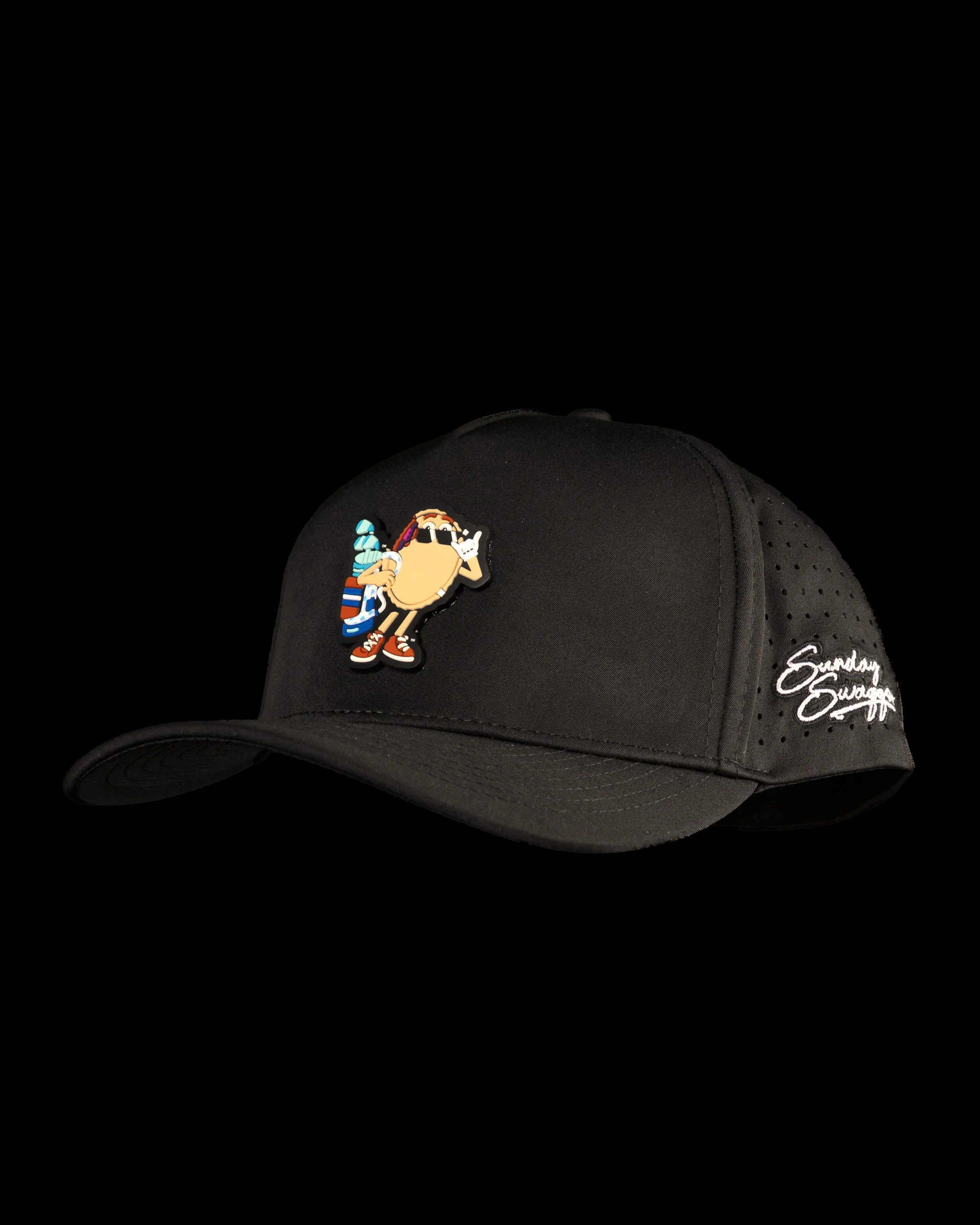 No Crust Club Snapback Hat - Black | Uncrustables™