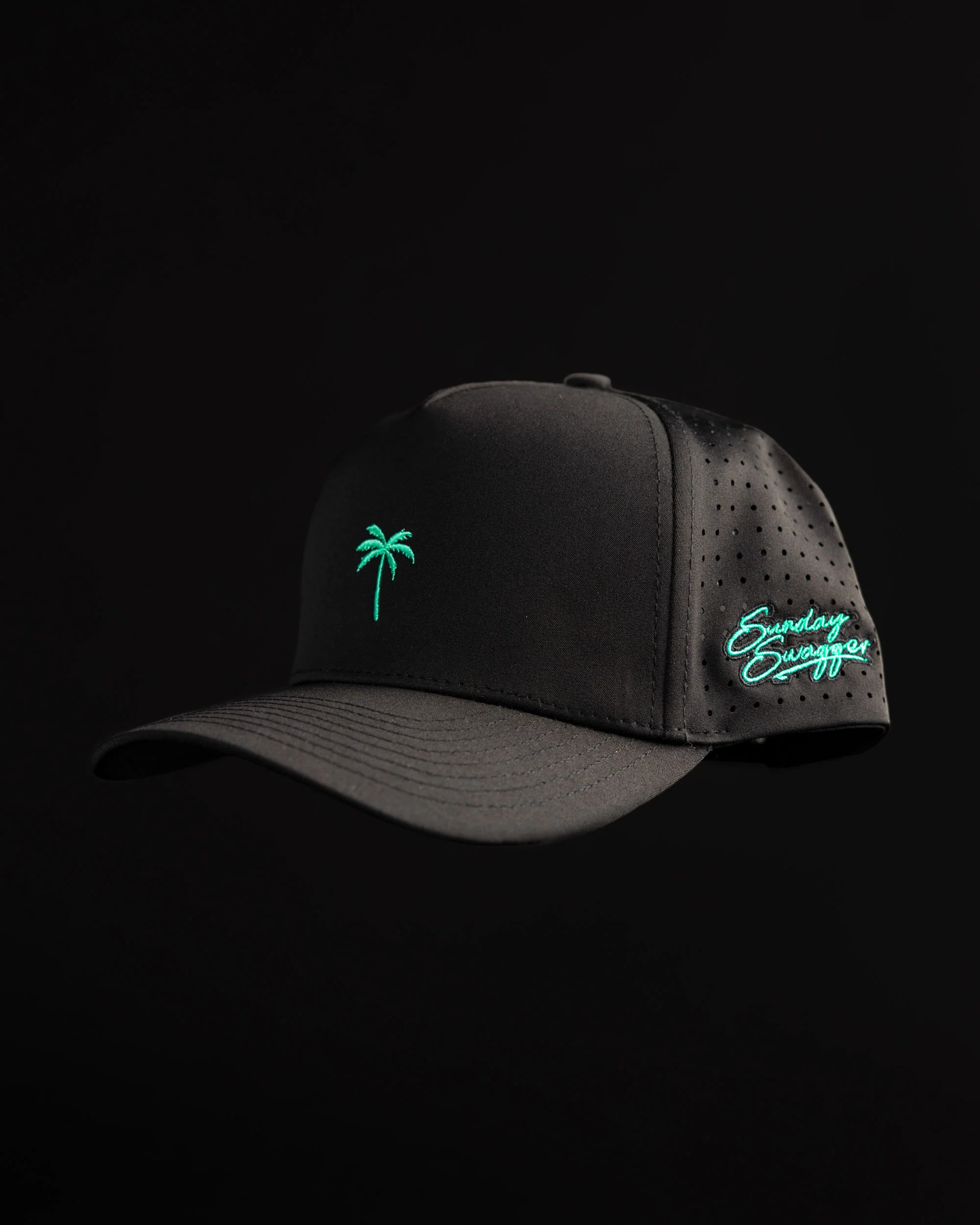 Palm Snapback - Seafoam