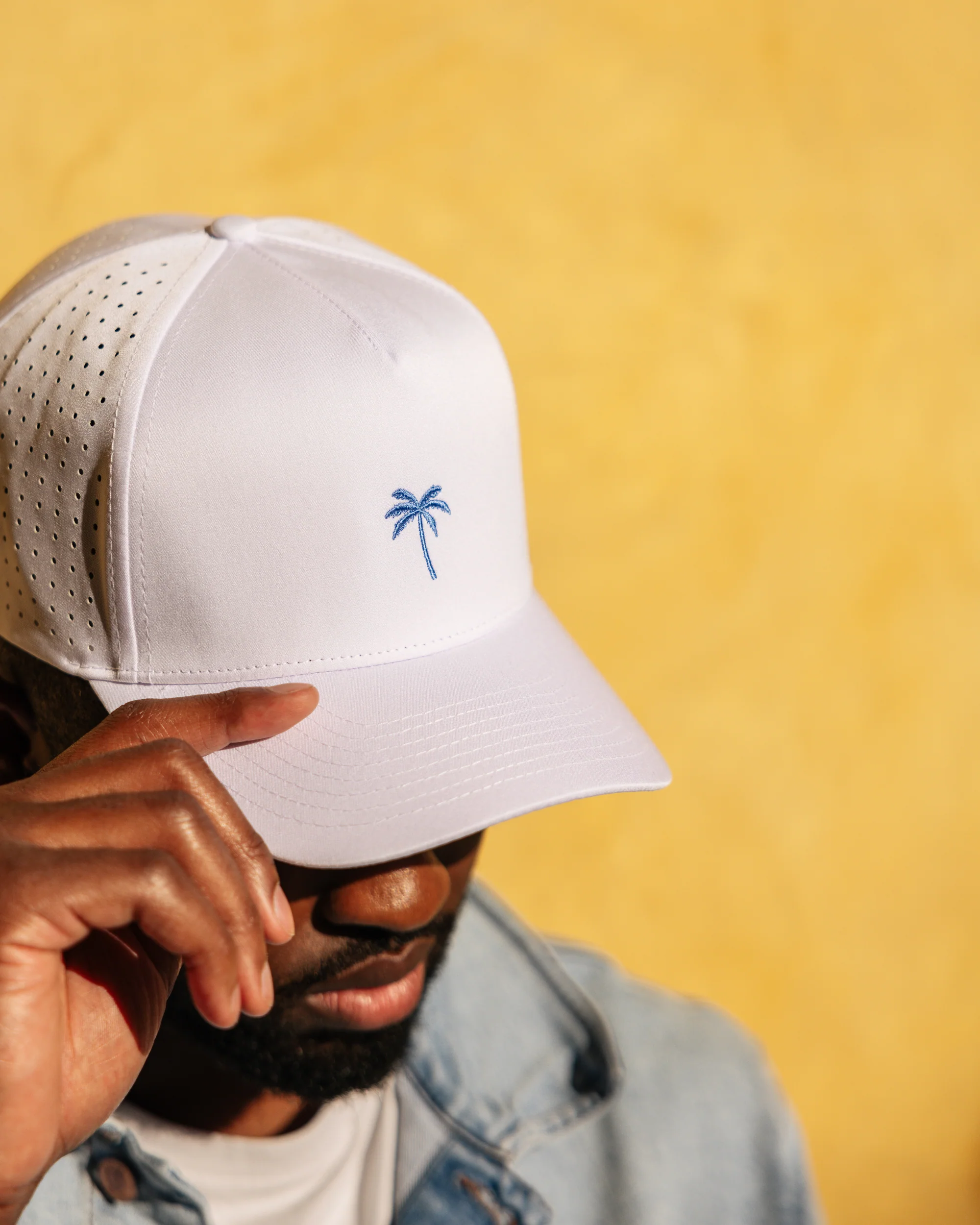 Palm Snapback - White - Image 2