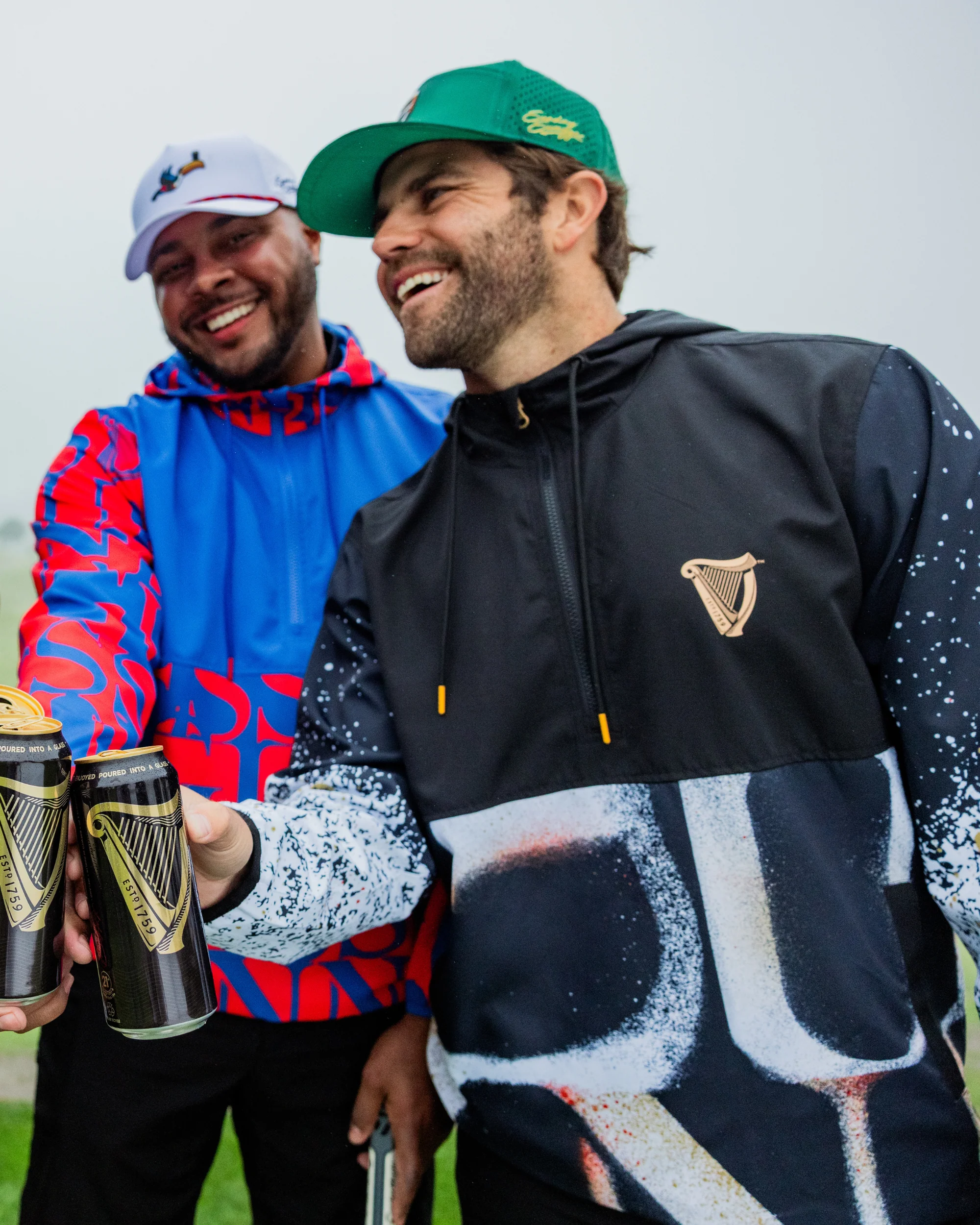 Stout & About | Guinness® Men's Q-Zip Jacket - Image 3
