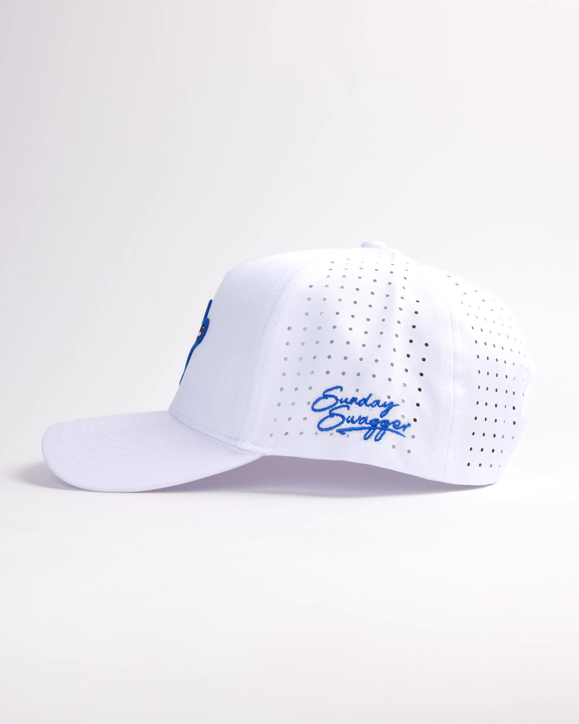 Stars and Stripes Flexfit Snapback Hat - White - Image 3