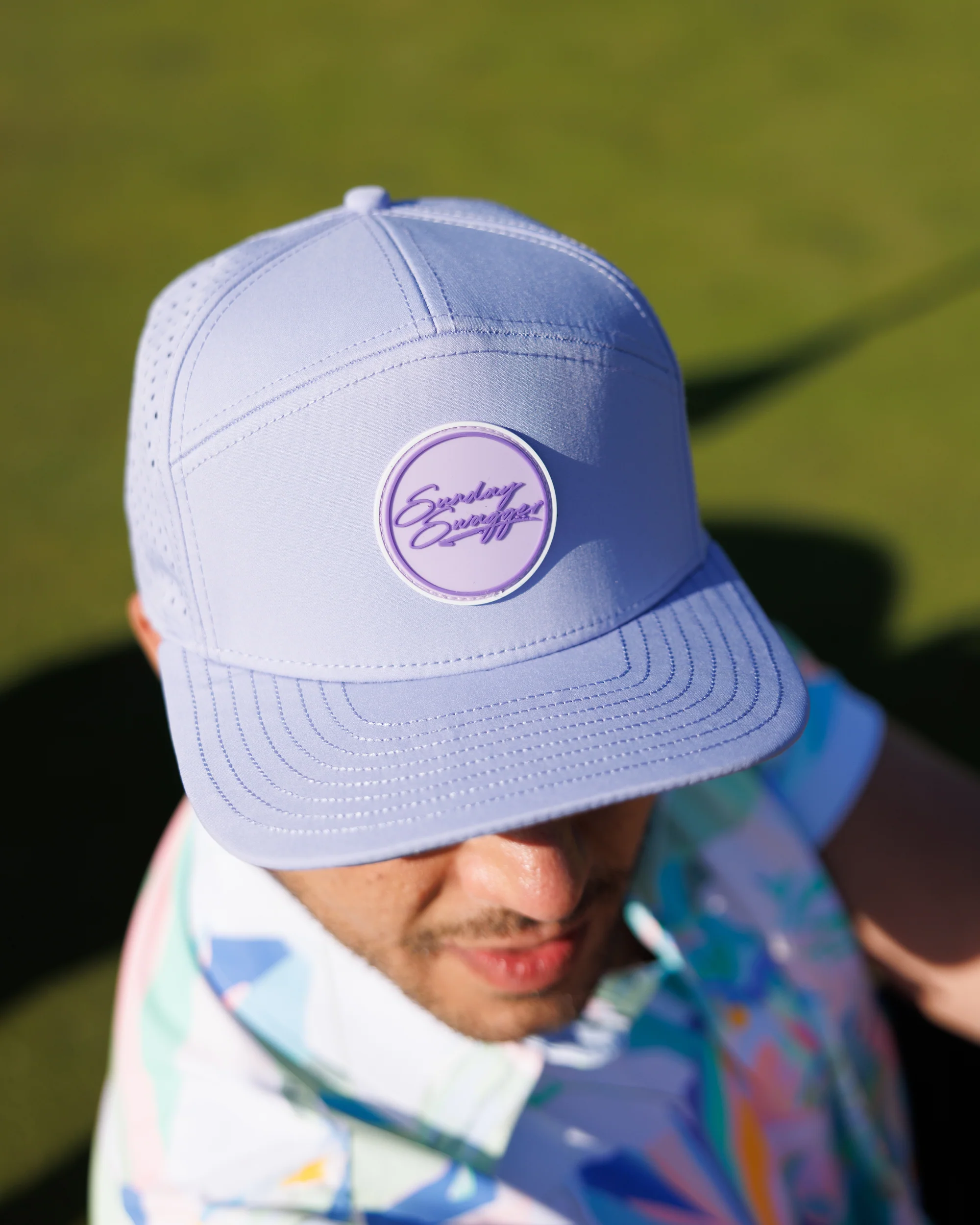 Swagger Flat Bill - Lavender - Image 2