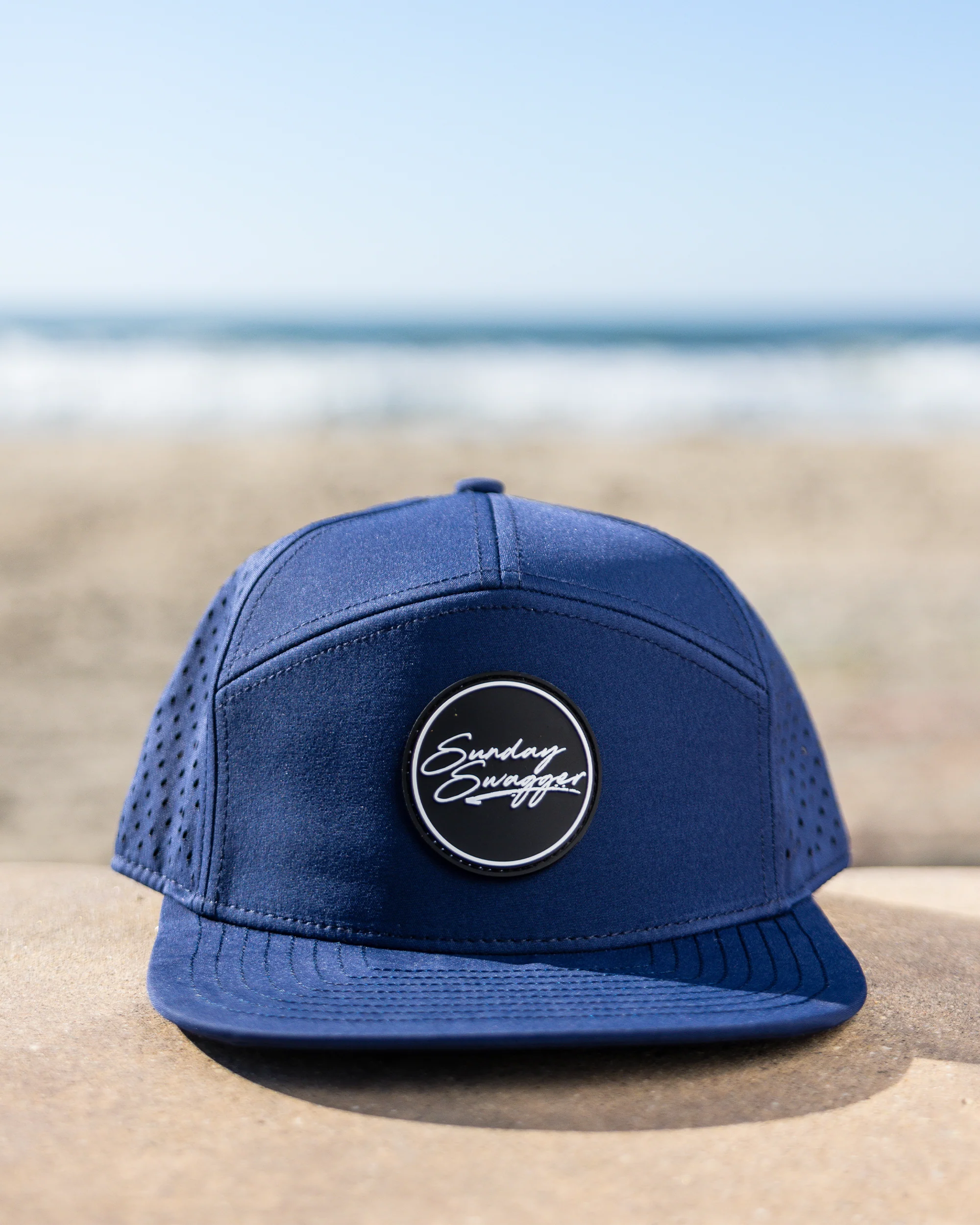 Swagger Flat Bill - Navy - Image 7