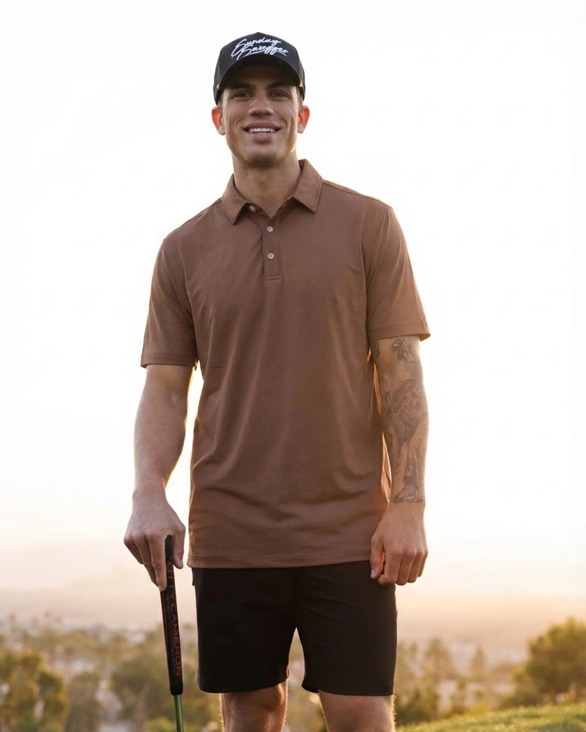 Weekday Polo - Mocha - Image 2