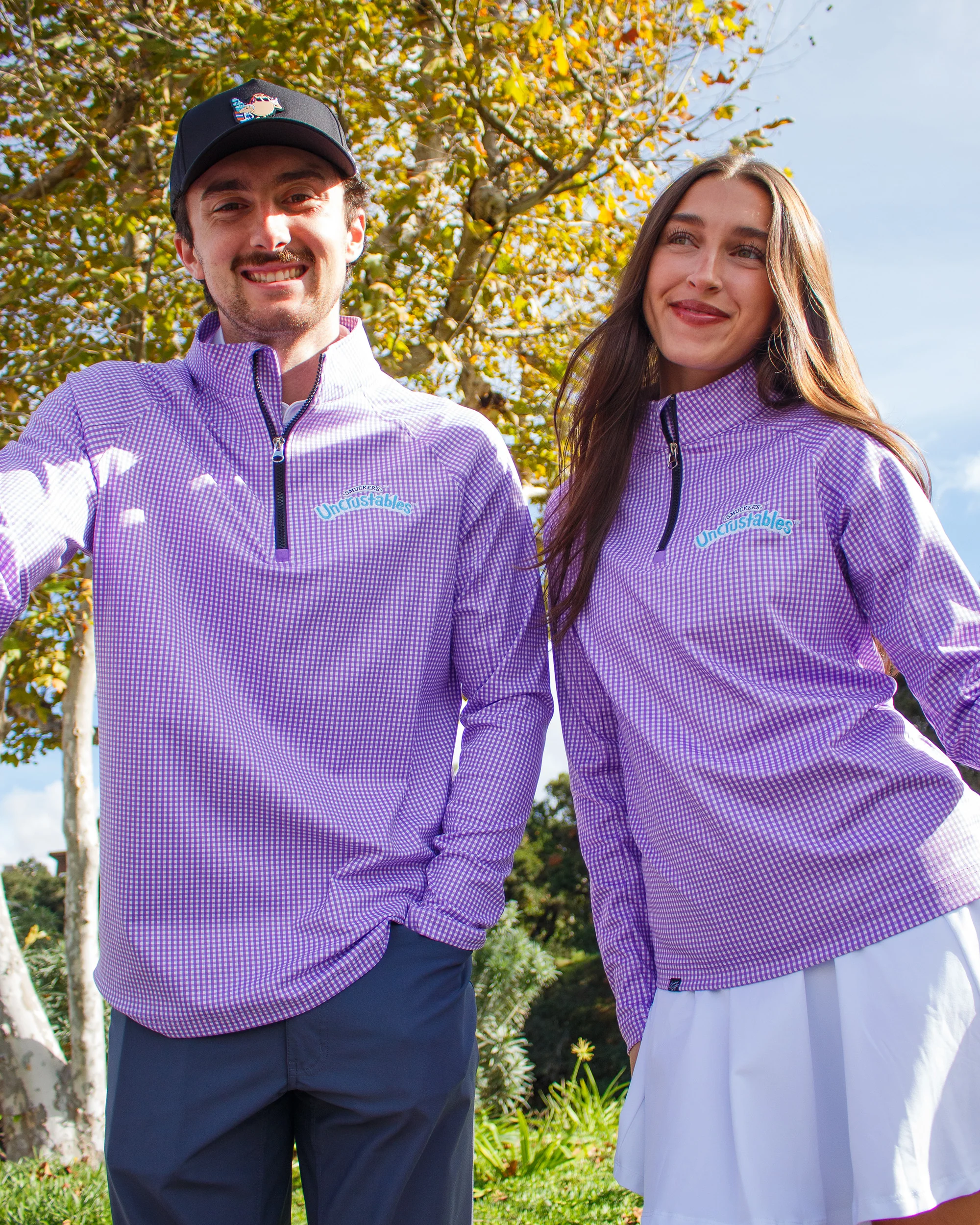 Wrapped up | Uncrustables™ Men's Performance Q-Zip - Image 4